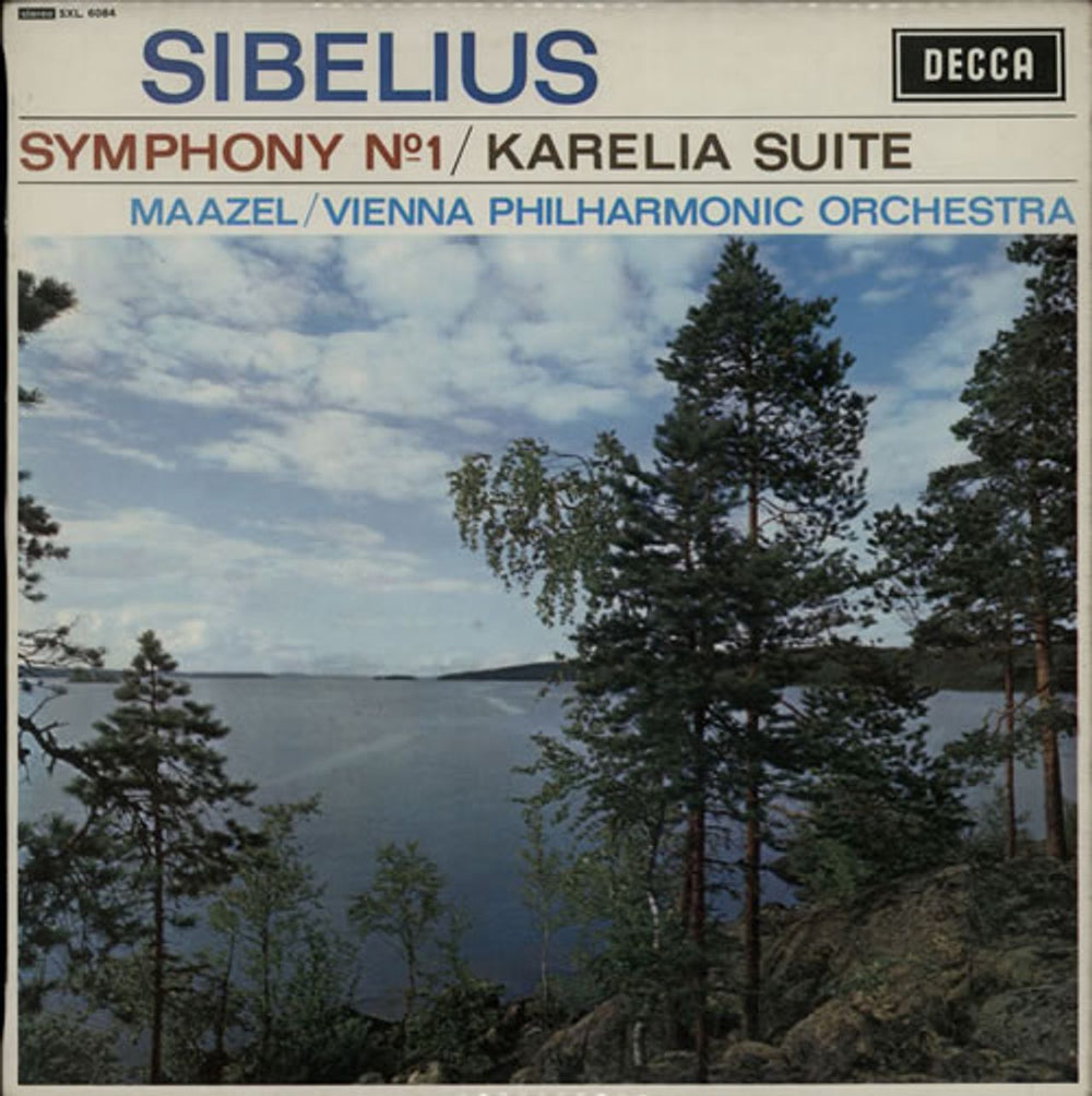 Jean Sibelius Symphony No. 1 / Karelia Suite - 2nd UK vinyl LP album (LP record) SXL6084