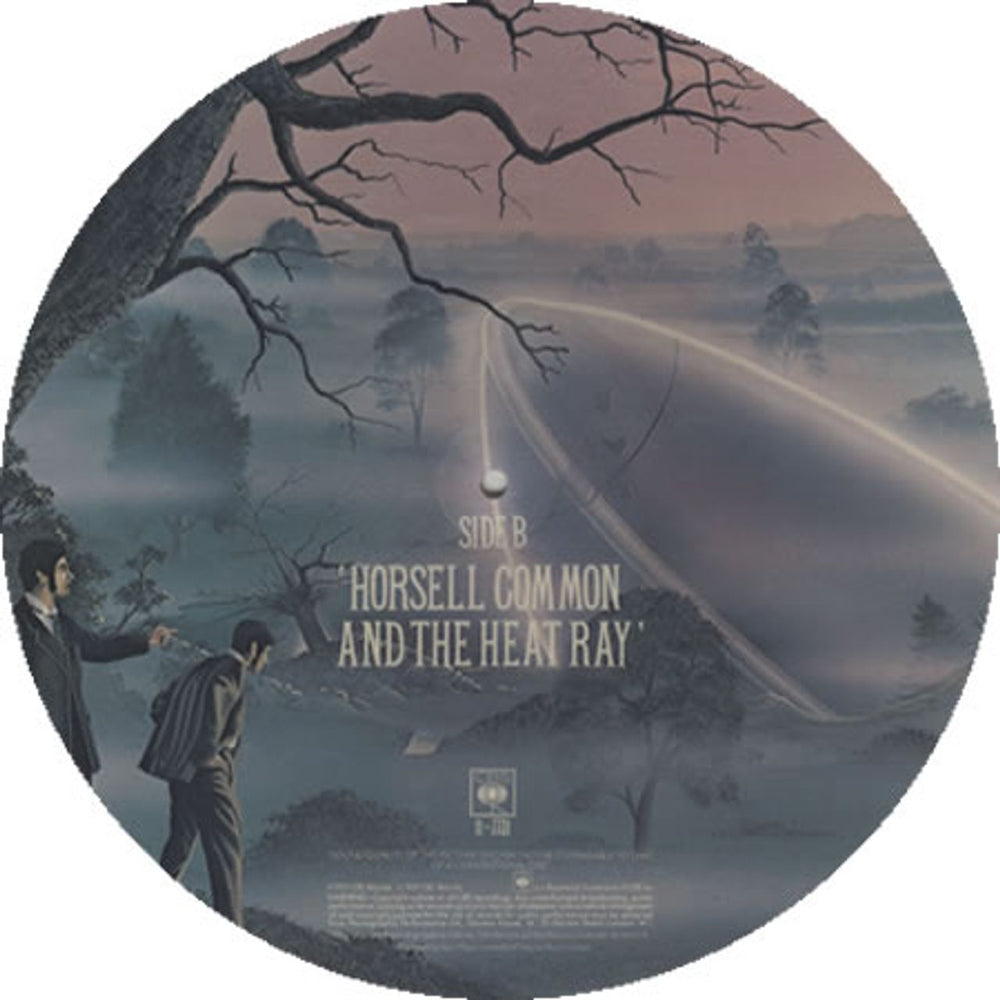 Jeff Wayne Eve Of The War - White Rim UK 12" vinyl picture disc (12 inch picture record) JFW2PEV345116