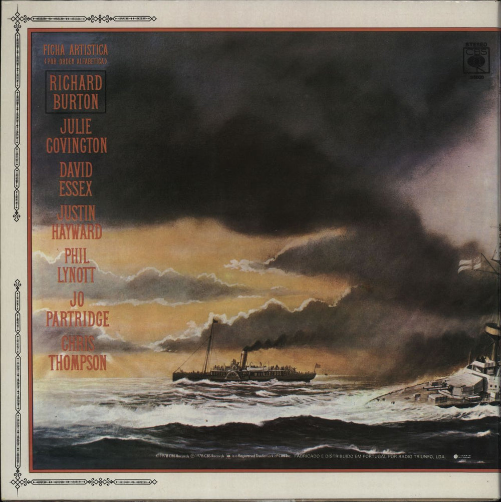 Jeff Wayne The War Of The Worlds Portugese 2-LP vinyl record set (Double LP Album)