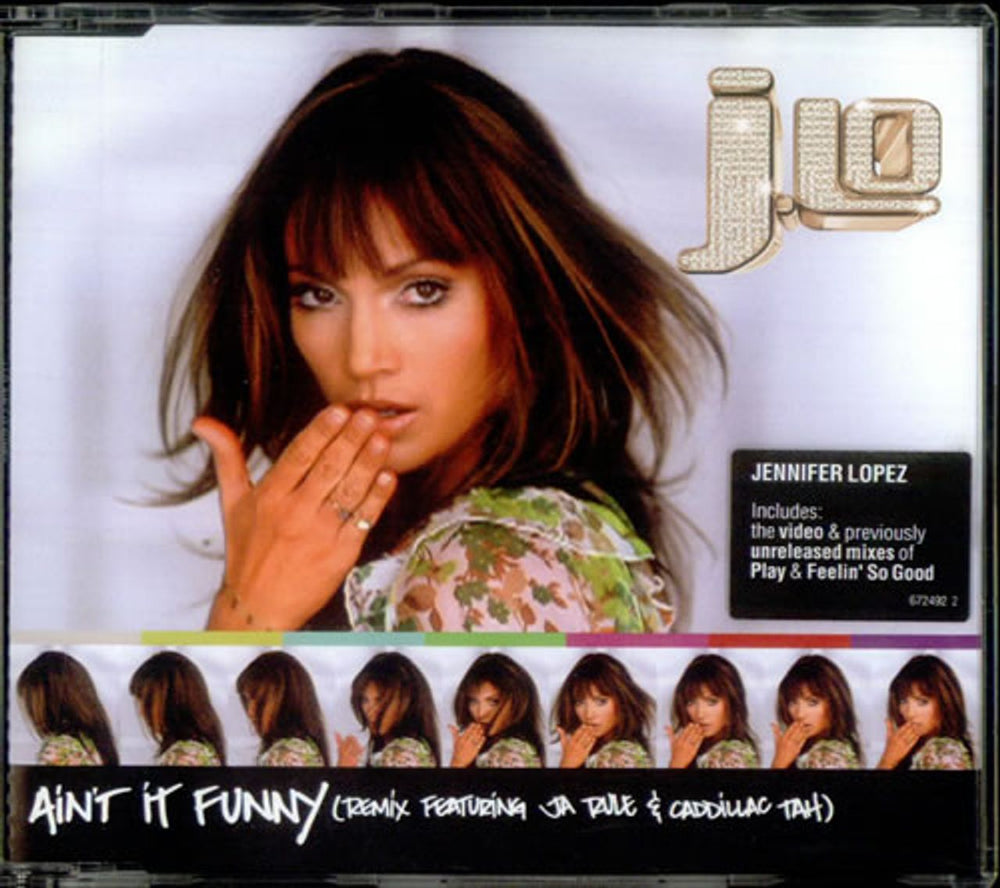 Jennifer Lopez Ain't It Funny UK CD single (CD5 / 5") 6724922