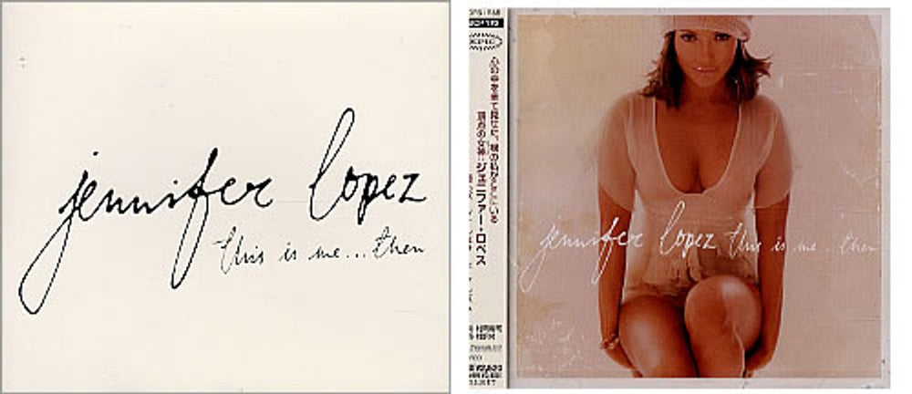 Jennifer Lopez This Is Me...Then Japanese Promo CD album (CDLP) EICP170