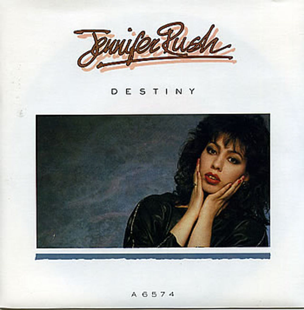 Jennifer Rush Destiny UK 7" vinyl single (7 inch record / 45) A6574