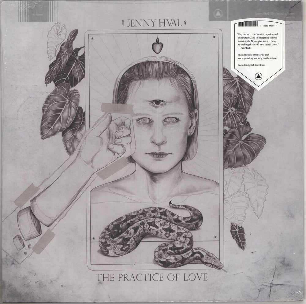 Jenny Hval The Practice Of Love - Sealed US vinyl LP album (LP record) SBR-229