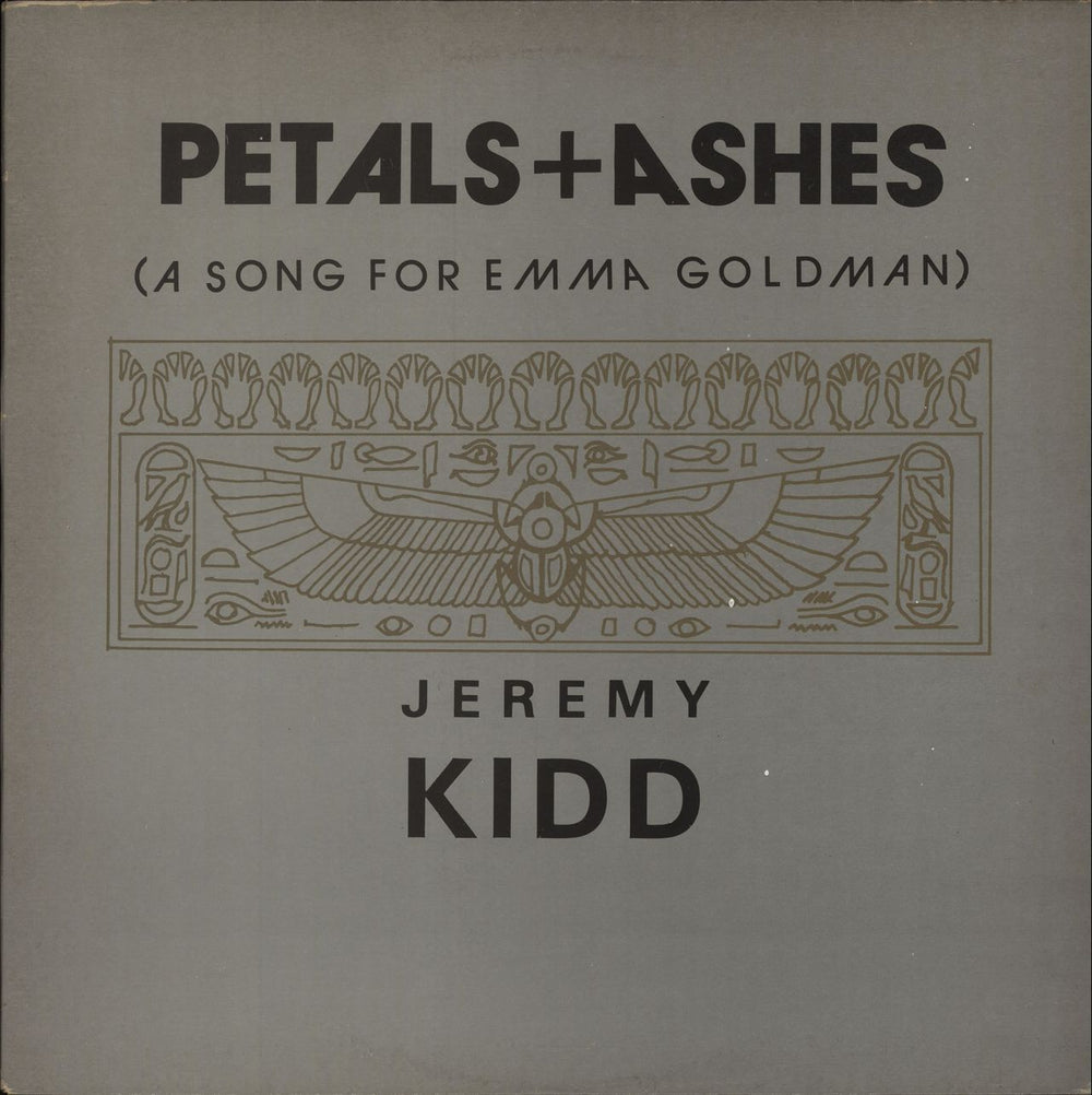 Jeremy Kidd Petals + Ashes UK 12" vinyl single (12 inch record / Maxi-single) SCAR15T