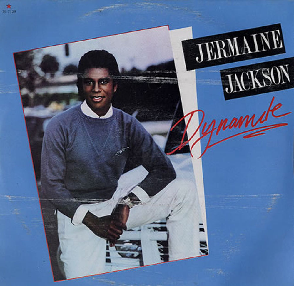 Jermaine Jackson Dynamite - Promo Stamped - Sealed Mexican 12" vinyl single (12 inch record / Maxi-single) SL-7129