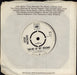 Jessie Matthews Raining In My Heart - A Label UK Promo 7" vinyl single (7 inch record / 45)