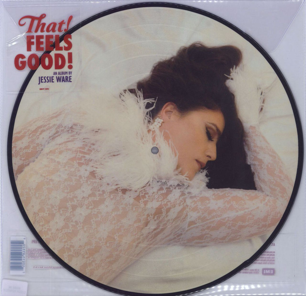 Jessie Ware That! Feels Good! UK picture disc LP (vinyl picture disc album) EMIVY2092