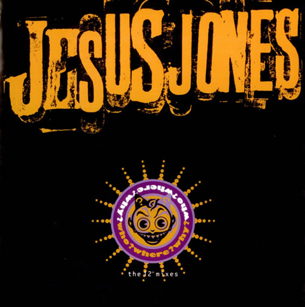 Jesus Jones Who? Where? Why? - The 12" Mixes UK 12" vinyl single (12 inch record / Maxi-single) 12FOOD28