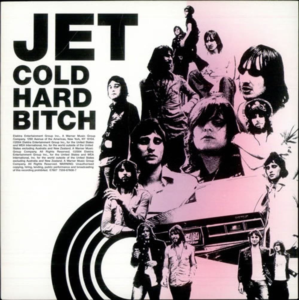 Jet Cold Hard Bitch UK 7" vinyl single (7 inch record / 45) E7607