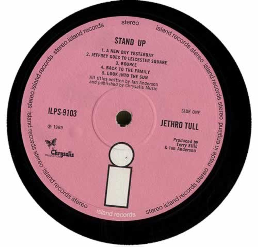 Jethro Tull Stand Up - 3rd - EX UK vinyl LP album (LP record) TULLPST564618