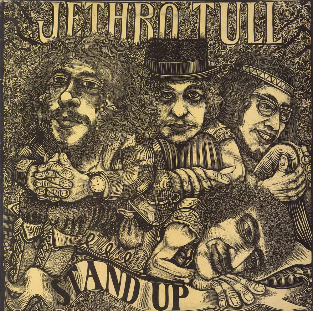 Jethro Tull Stand Up - VG UK vinyl LP album (LP record) FA4130861