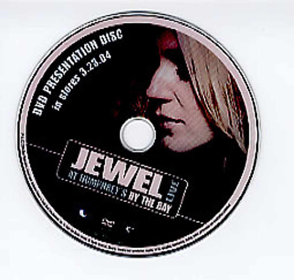 Jewel Live At The Humphrey's By The Bay US Promo DVD JWPD-5