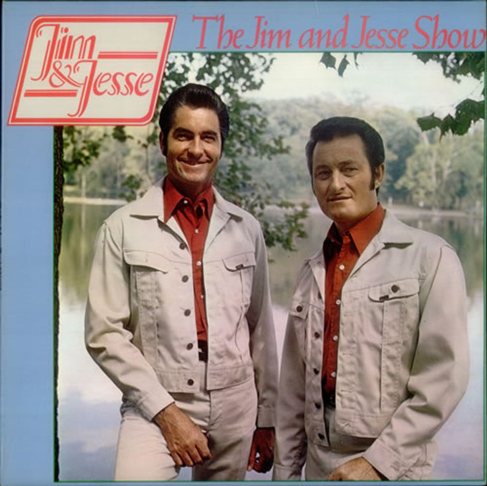 Jim & Jesse The Jim And Jesse Show - Laminated UK vinyl LP album (LP record) DJM22067