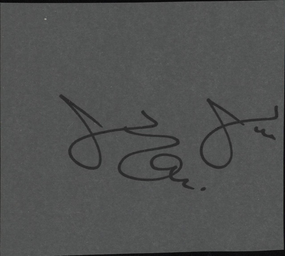 Jim Kerr Autograph UK memorabilia AUTOGRAPH