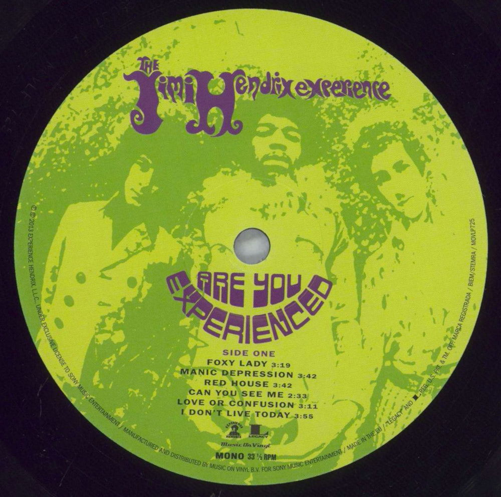 Jimi Hendrix Are You Experienced - 180gm UK vinyl LP album (LP record) HENLPAR826498