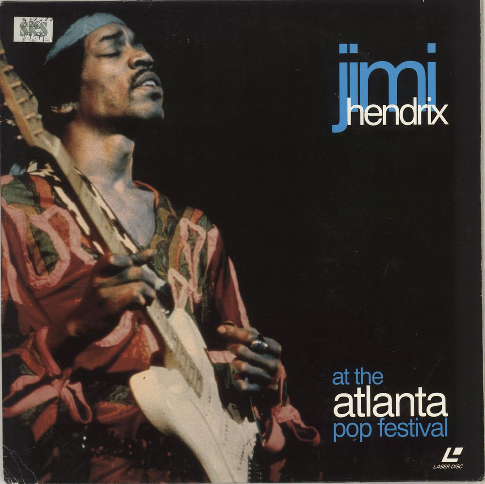 Jimi Hendrix At The Atlanta Pop Festival UK laserdisc / lazerdisc 781279