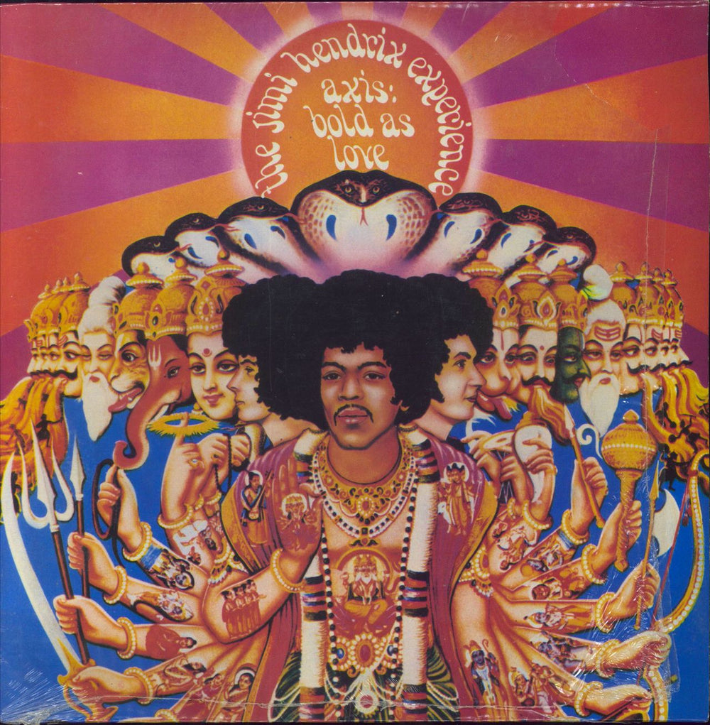 Jimi Hendrix Axis: Bold As Love UK vinyl LP album (LP record) 847243-1