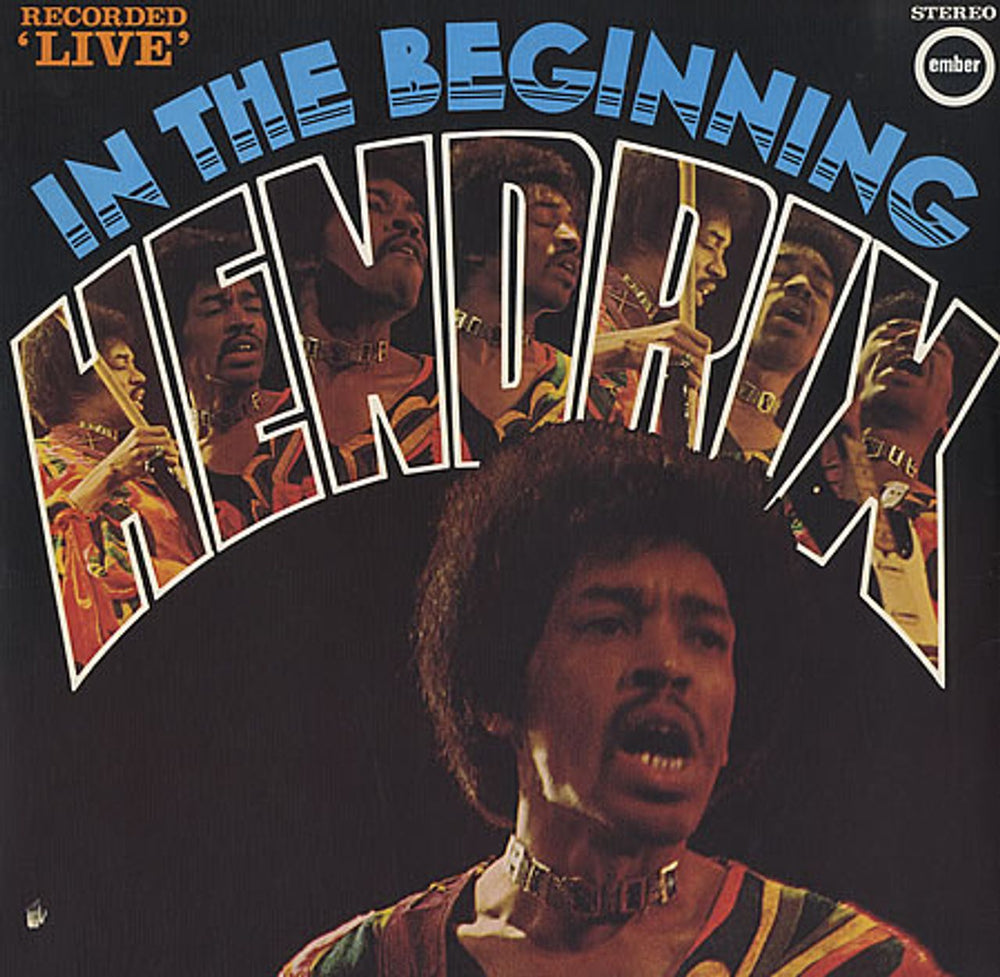 Jimi Hendrix In The Beginning UK vinyl LP album (LP record) NR5068