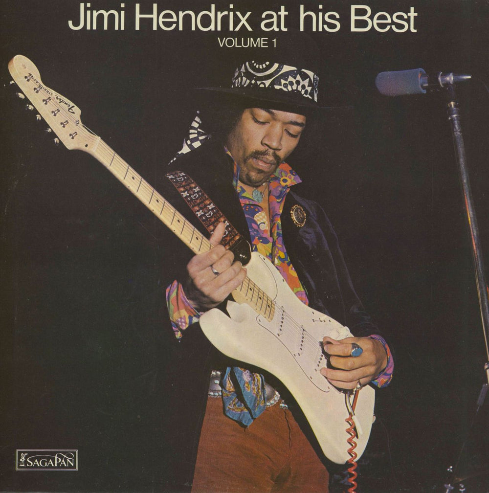 Jimi Hendrix Jimi Hendrix At His Best - Volume 1, 2 & 3 UK vinyl LP album (LP record) UK6313/4/5