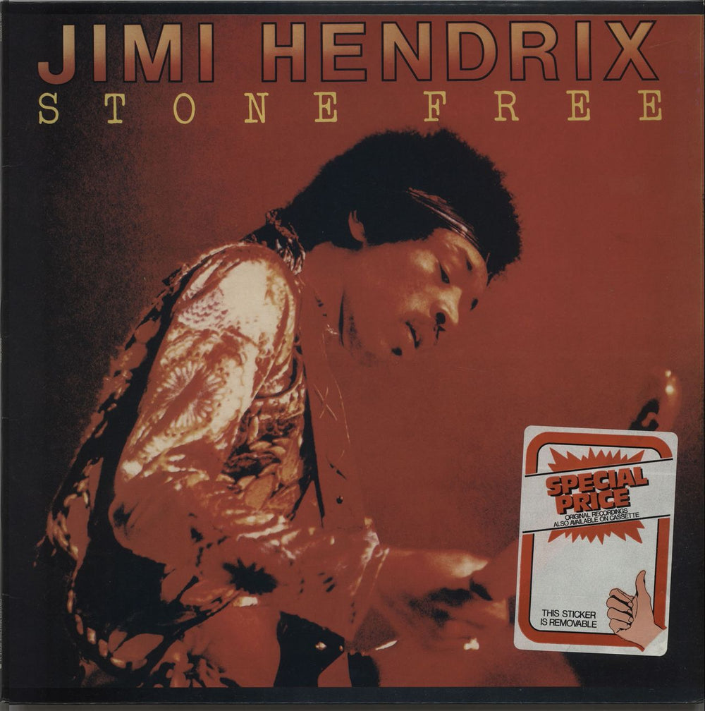 Jimi Hendrix Stone Free UK vinyl LP album (LP record) SPELP51