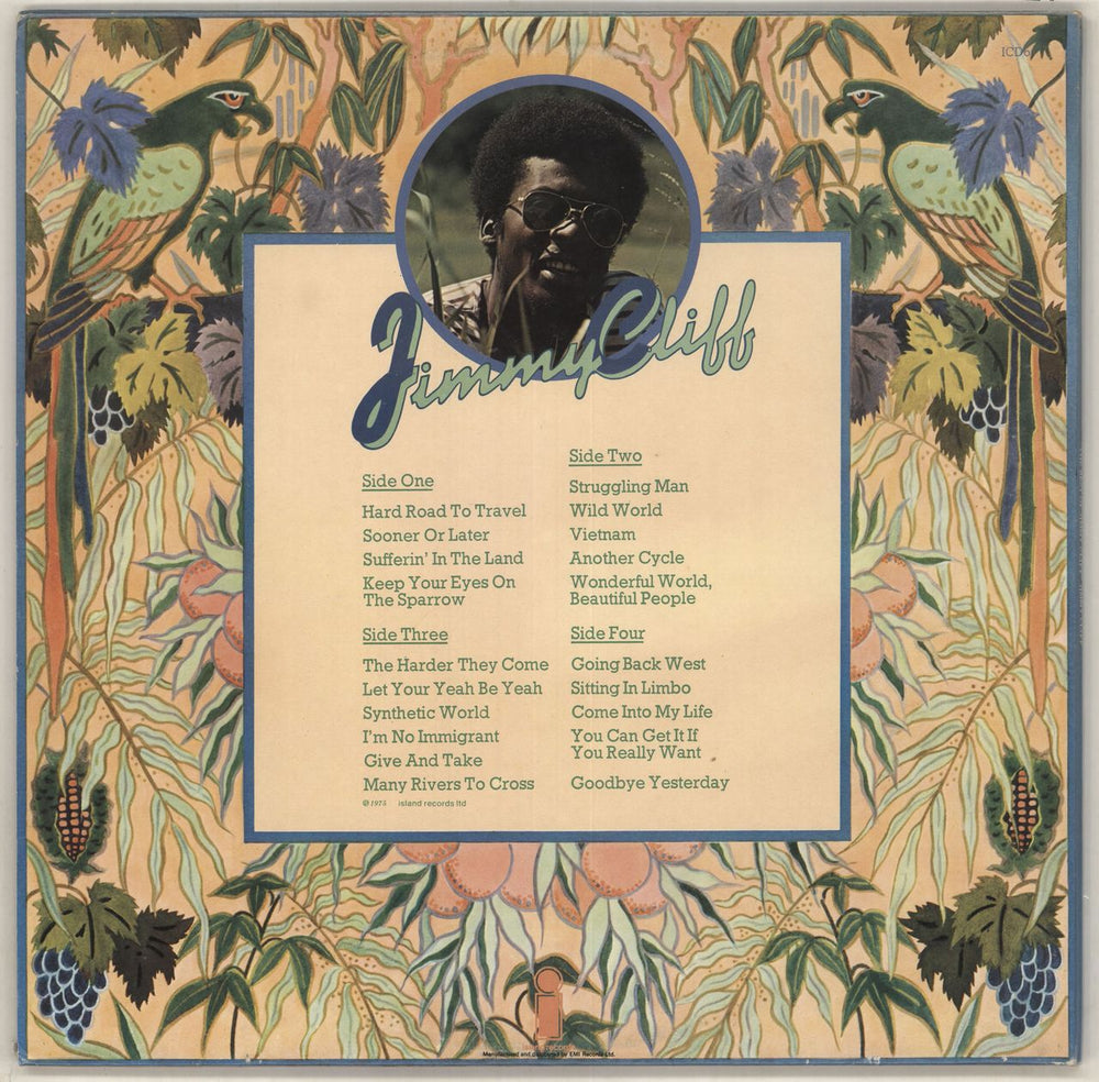 Jimmy Cliff The Best Of Jimmy Cliff - 2nd UK 2-LP vinyl record set (Double LP Album)