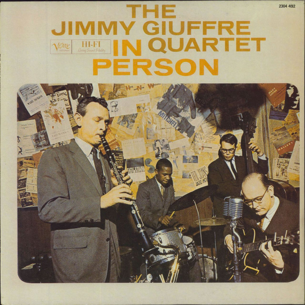 Jimmy Giuffre In Person French vinyl LP album (LP record) 2304492