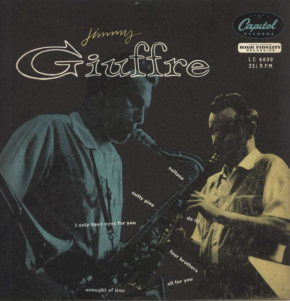 Jimmy Giuffre Jimmy Giuffre - VG+ UK 10" vinyl single (10 inch record) LC6699