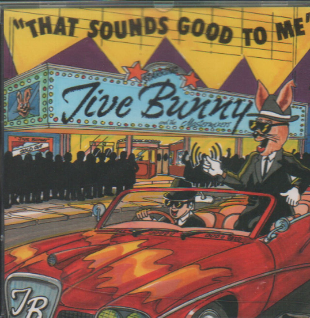 Jive Bunny That Sounds Good To Me US Promo CD single (CD5 / 5") PRCD 3330-2