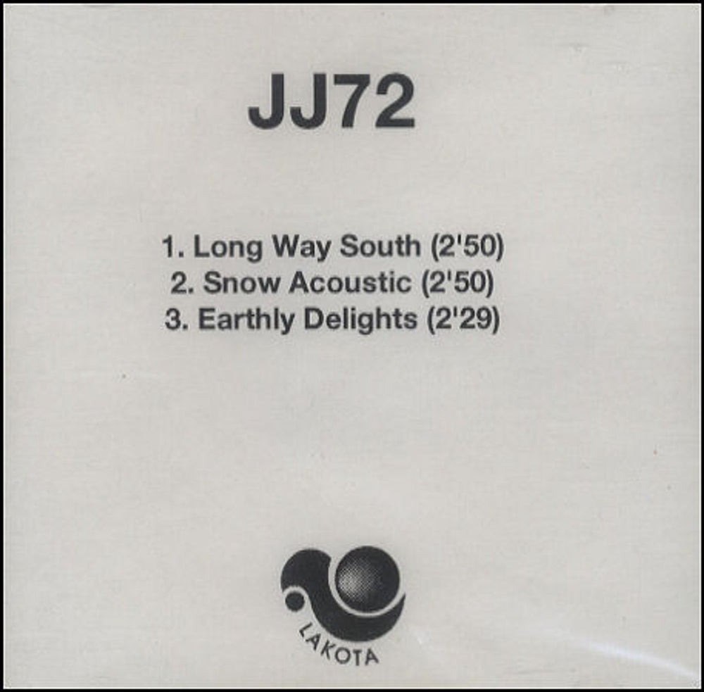 JJ72 Long Way South UK CD-R acetate CD ACETATE