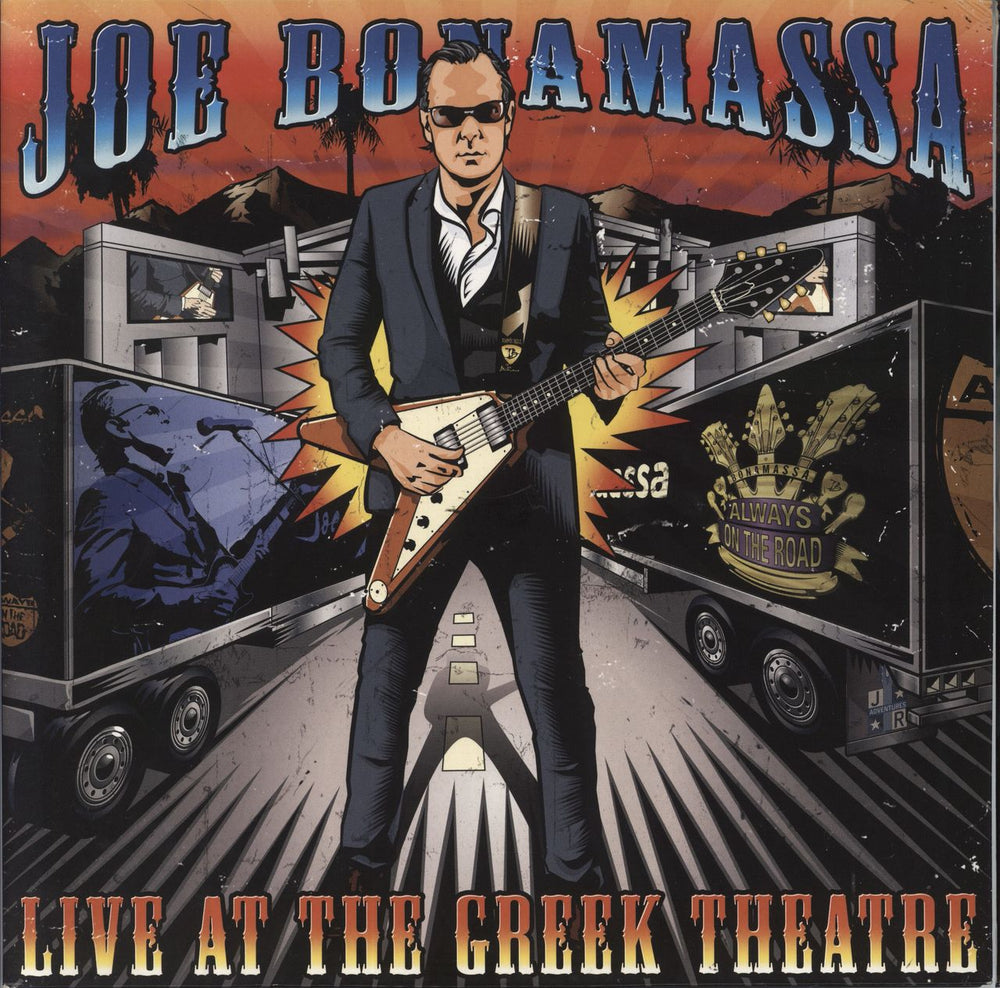 Joe Bonamassa Live At The Greek Theatre - 180gm Vinyl UK 3-LP vinyl record set (Triple LP Album) PRD75071