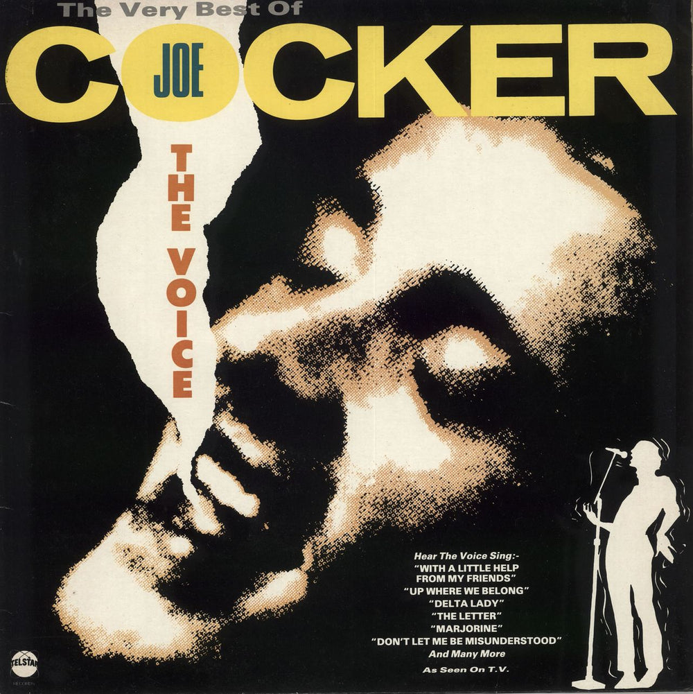 Joe Cocker The Voice UK vinyl LP album (LP record) STAR2258