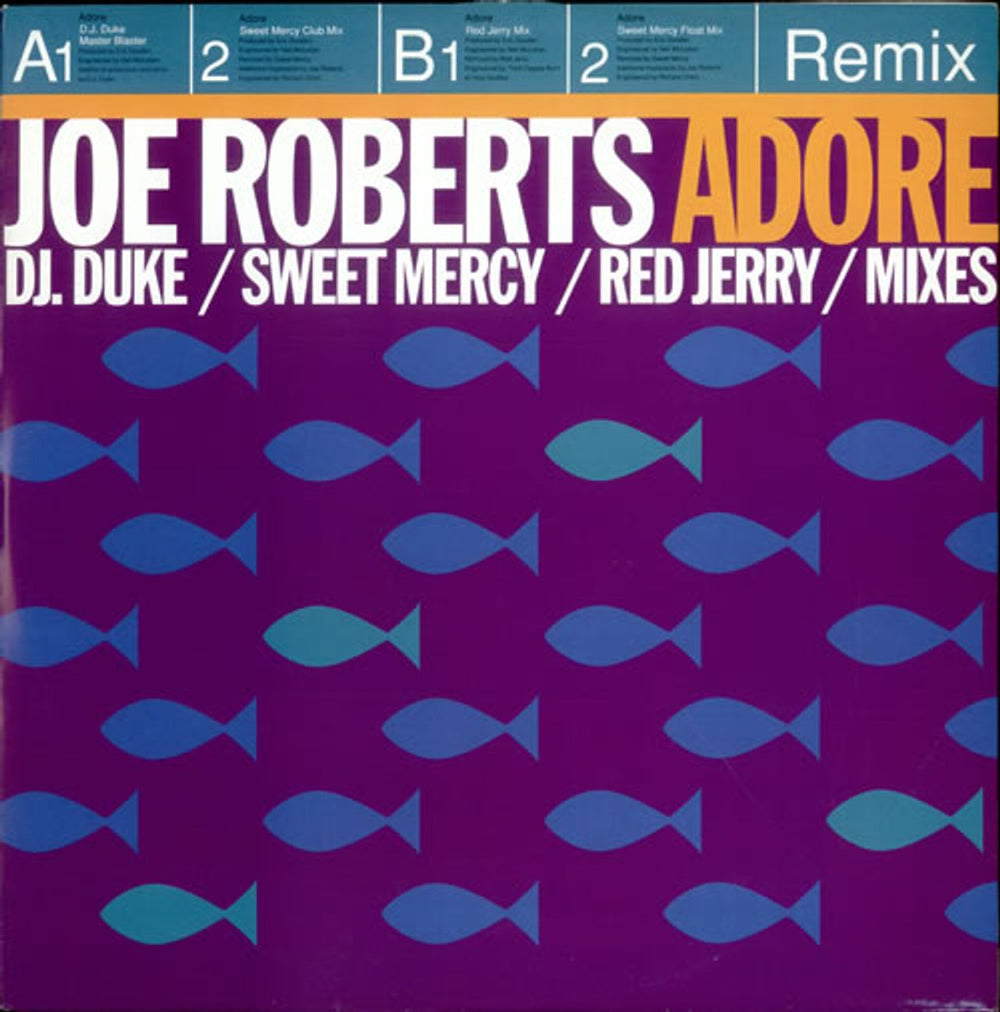 Joe Roberts Adore - Remix UK 12" vinyl single (12 inch record / Maxi-single) FX240