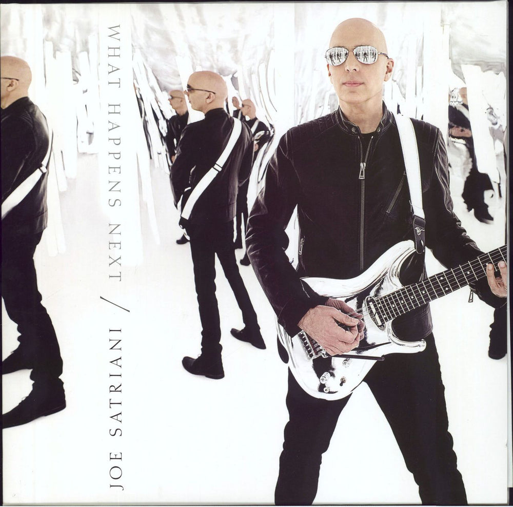 Joe Satriani What Happens Next UK 2-LP vinyl record set (Double LP Album) 88985460191