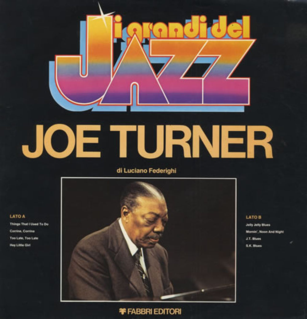 Joe Turner I Grandi Del Jazz #95 Italian vinyl LP album (LP record) GDJ95