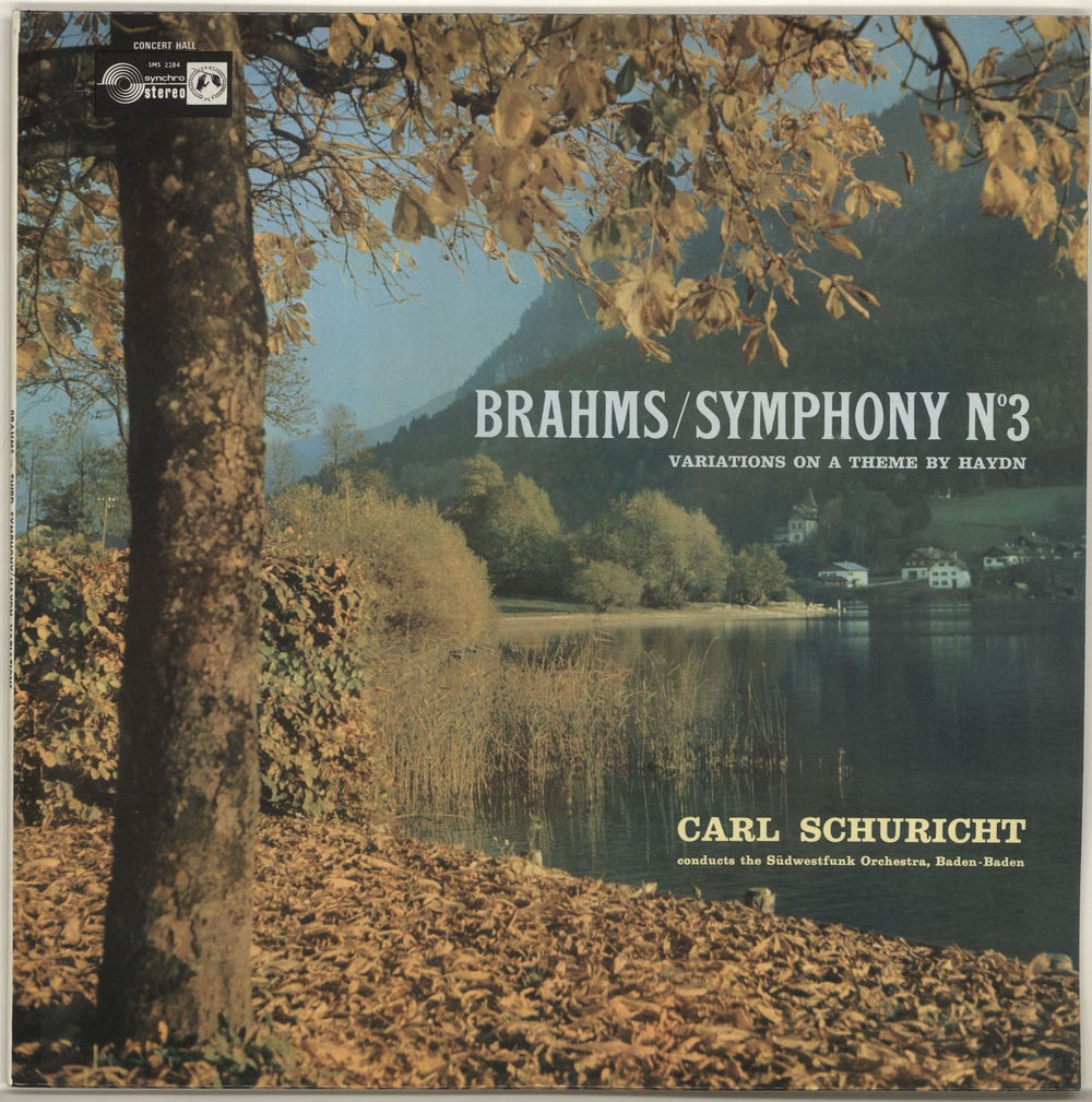 Johannes Brahms Symphony No. 3 in F Major, Op.90 / Variations On A Theme By Haydn, Op.56a UK vinyl LP album (LP record) SMSA2284