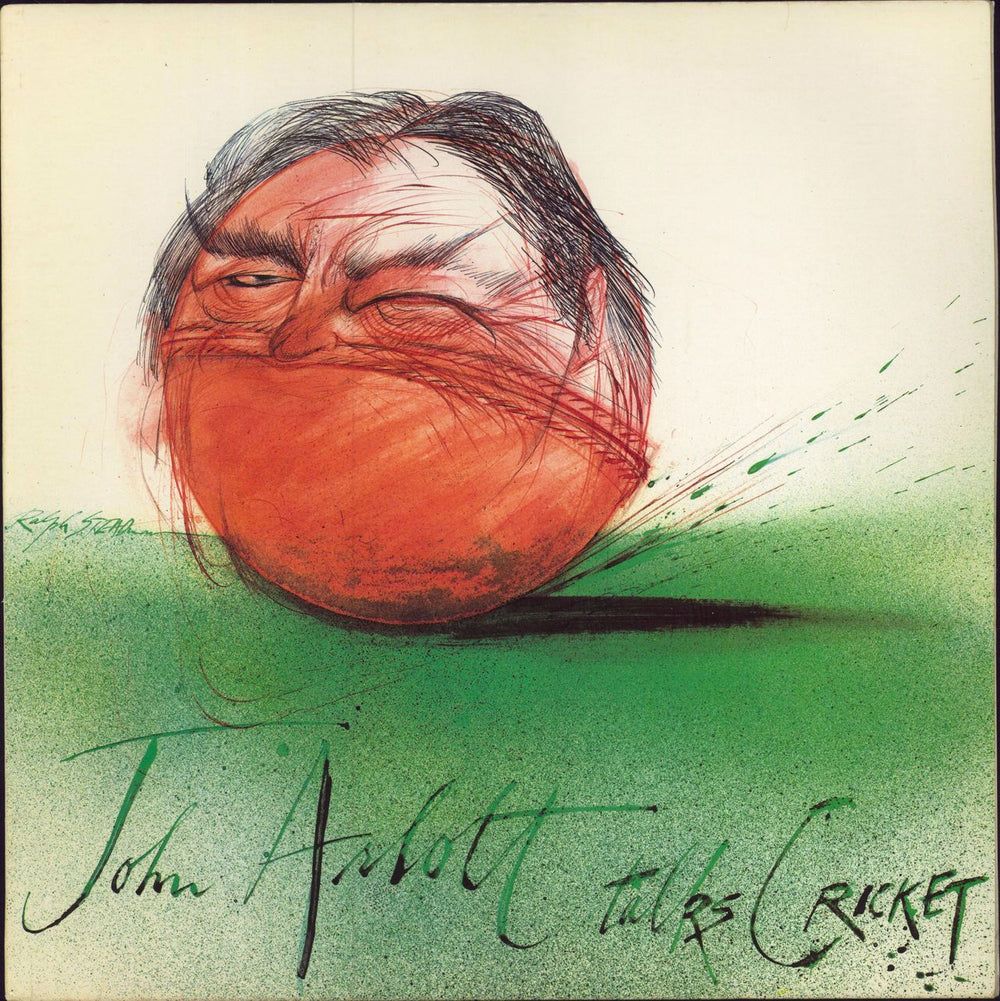 John Arlott John Arlott Talks Cricket - Autographed UK vinyl LP album (LP record) CAS1157