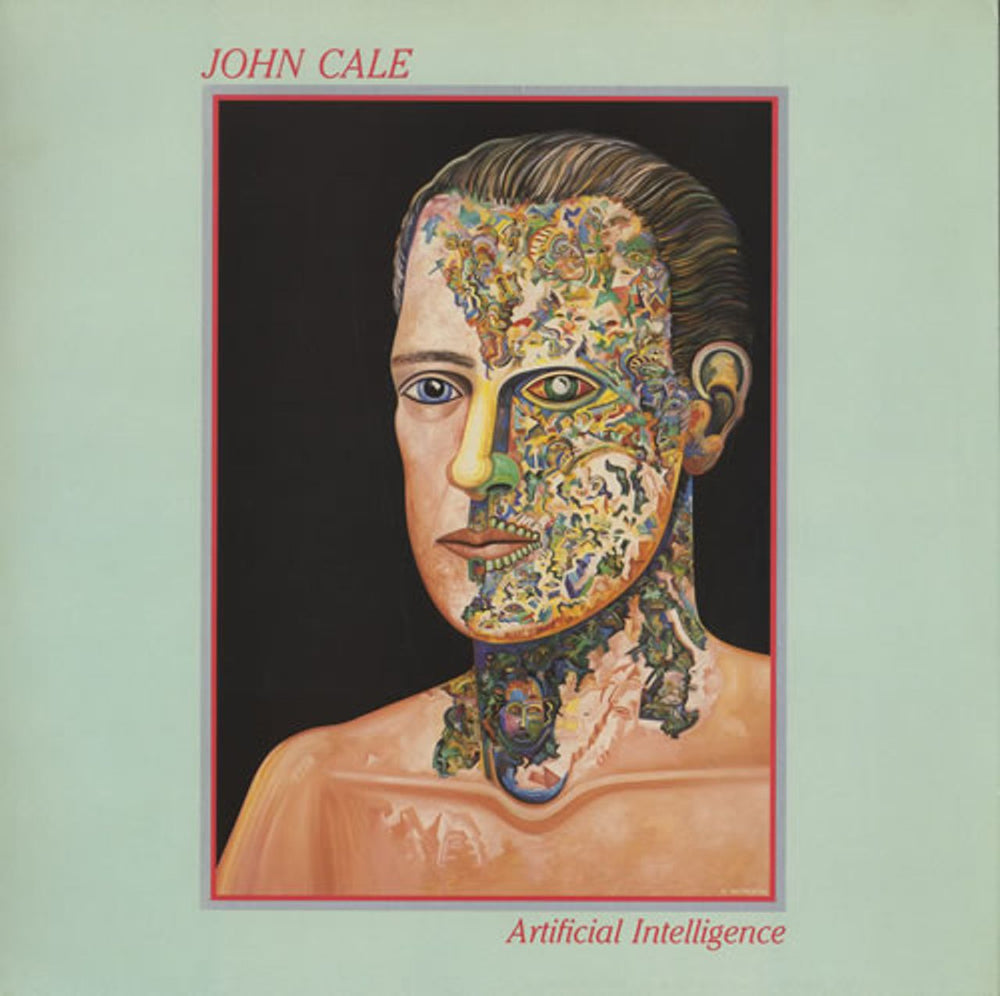 John Cale Artificial Intelligence UK vinyl LP album (LP record) BEGA68