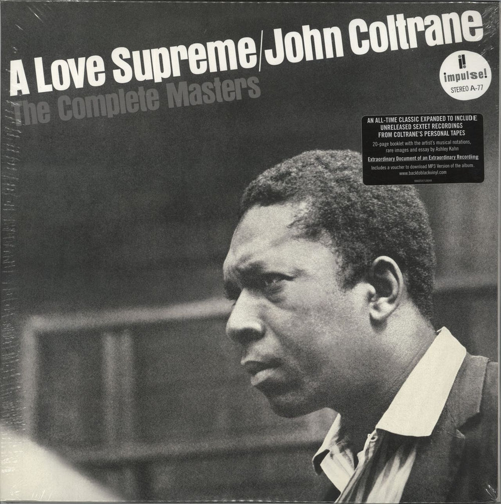 John Coltrane A Love Supreme: The Complete Masters - Sealed UK 3-LP vinyl record set (Triple LP Album) 00602547536044