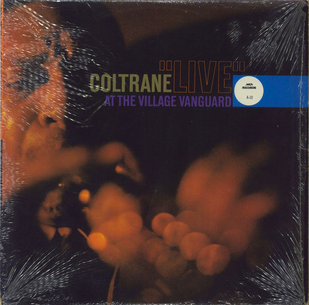 John Coltrane Live At The Village Vanguard - Shrink Philippino vinyl LP album (LP record) A-10