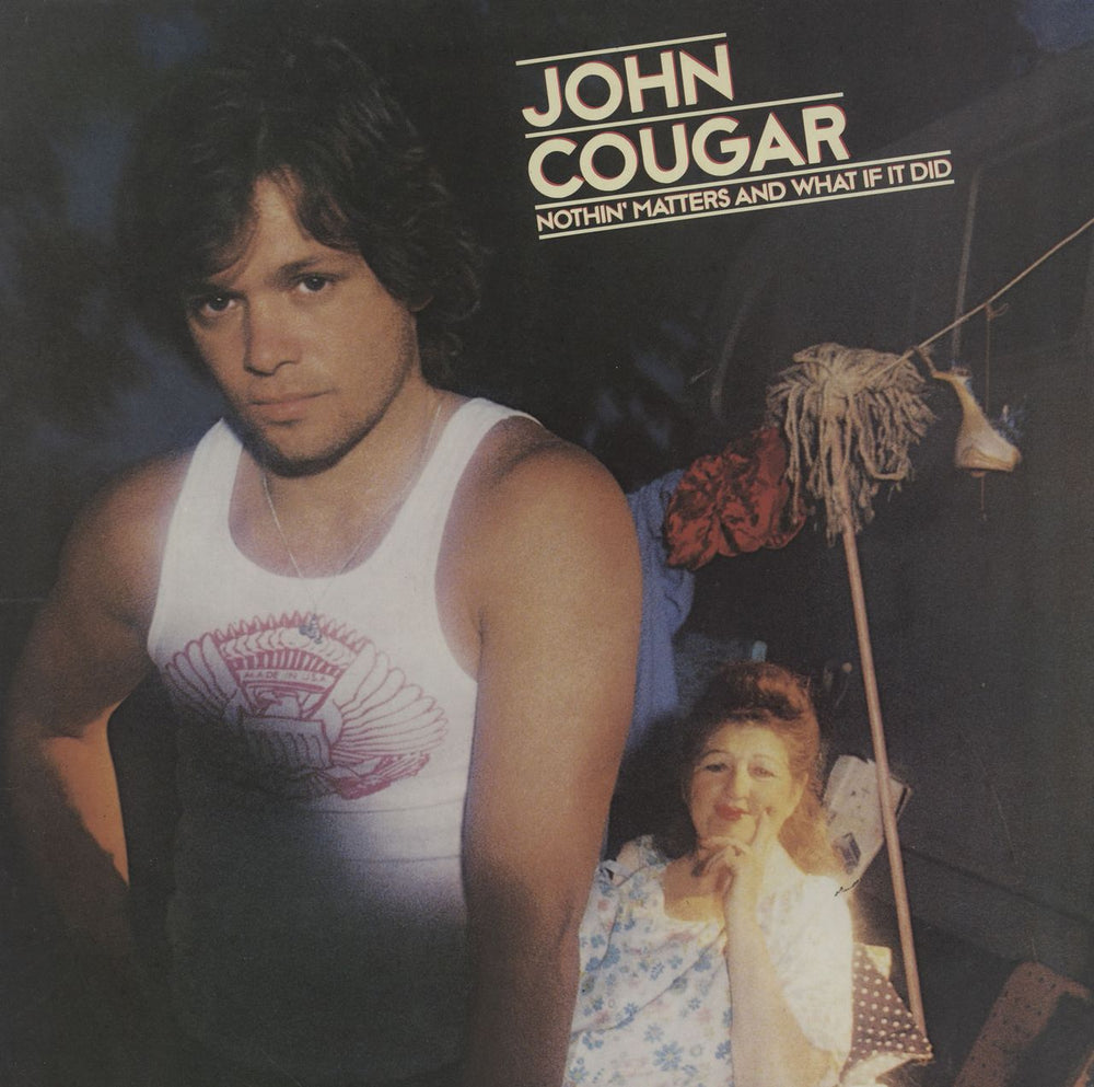 John Cougar Mellencamp Nothin' Matters And What If It Did Dutch vinyl LP album (LP record) 8149941