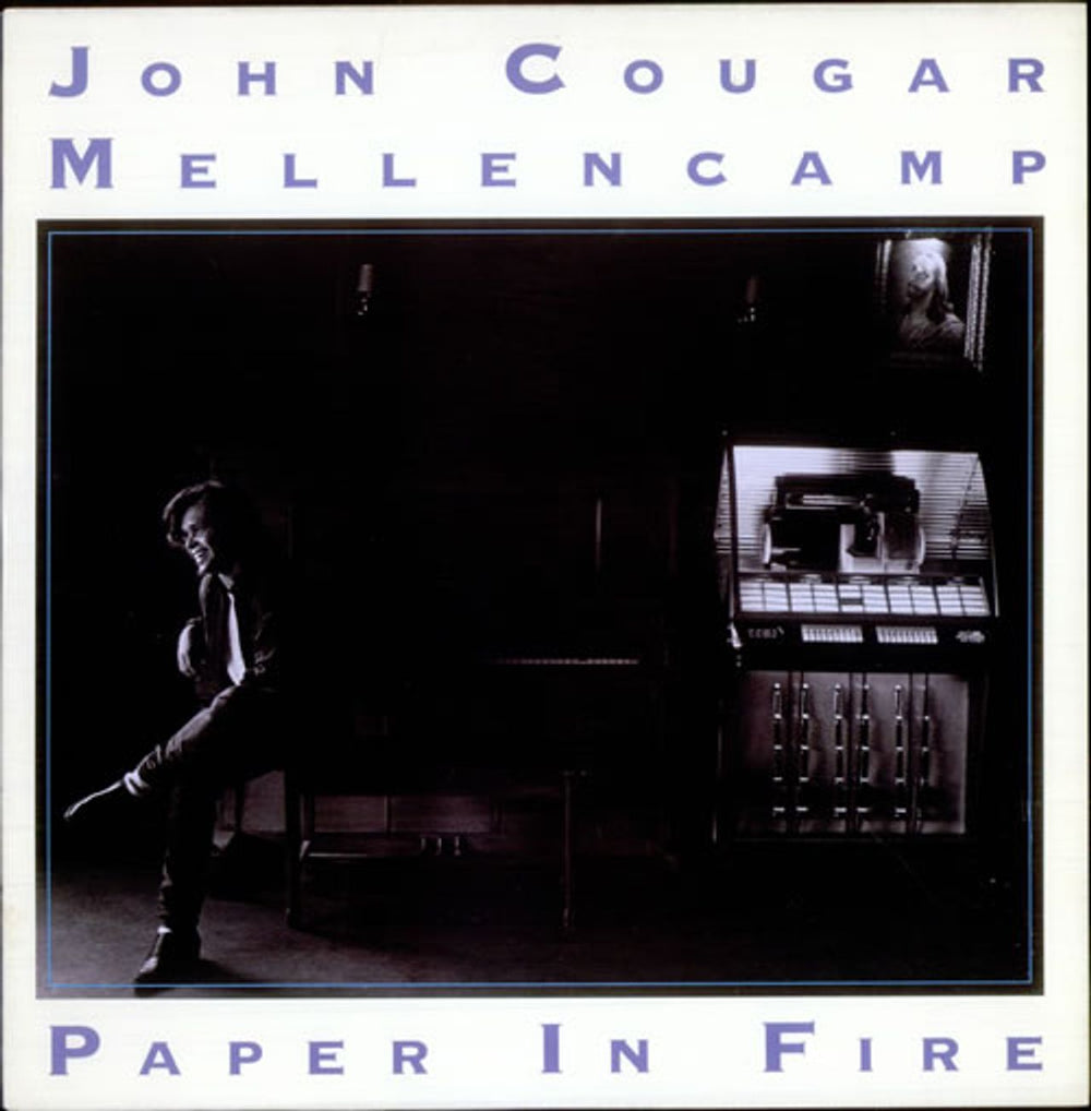 John Cougar Mellencamp Paper In Fire German 12" vinyl single (12 inch record / Maxi-single) 888763-1