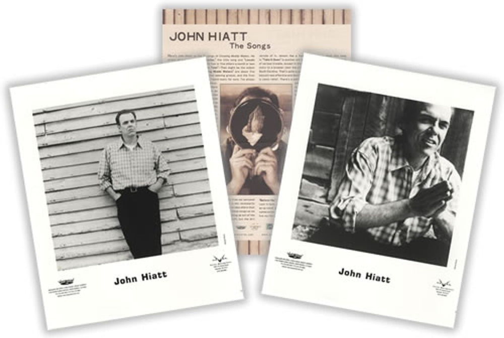 John Hiatt Crossing Muddy Waters US Promo media press pack PRESS PACK