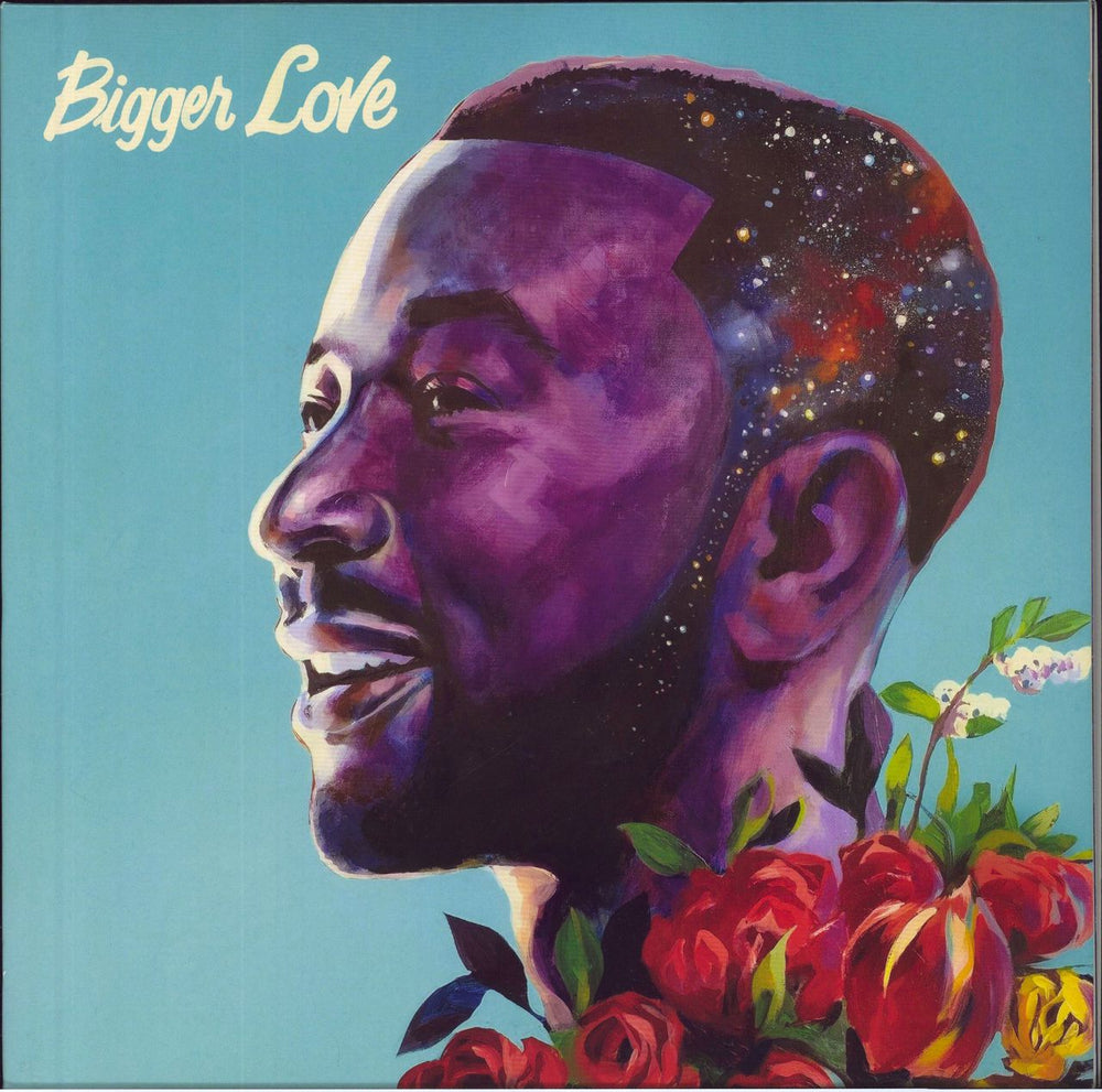 John Legend Bigger Love UK 2-LP vinyl record set (Double LP Album) 19439782601