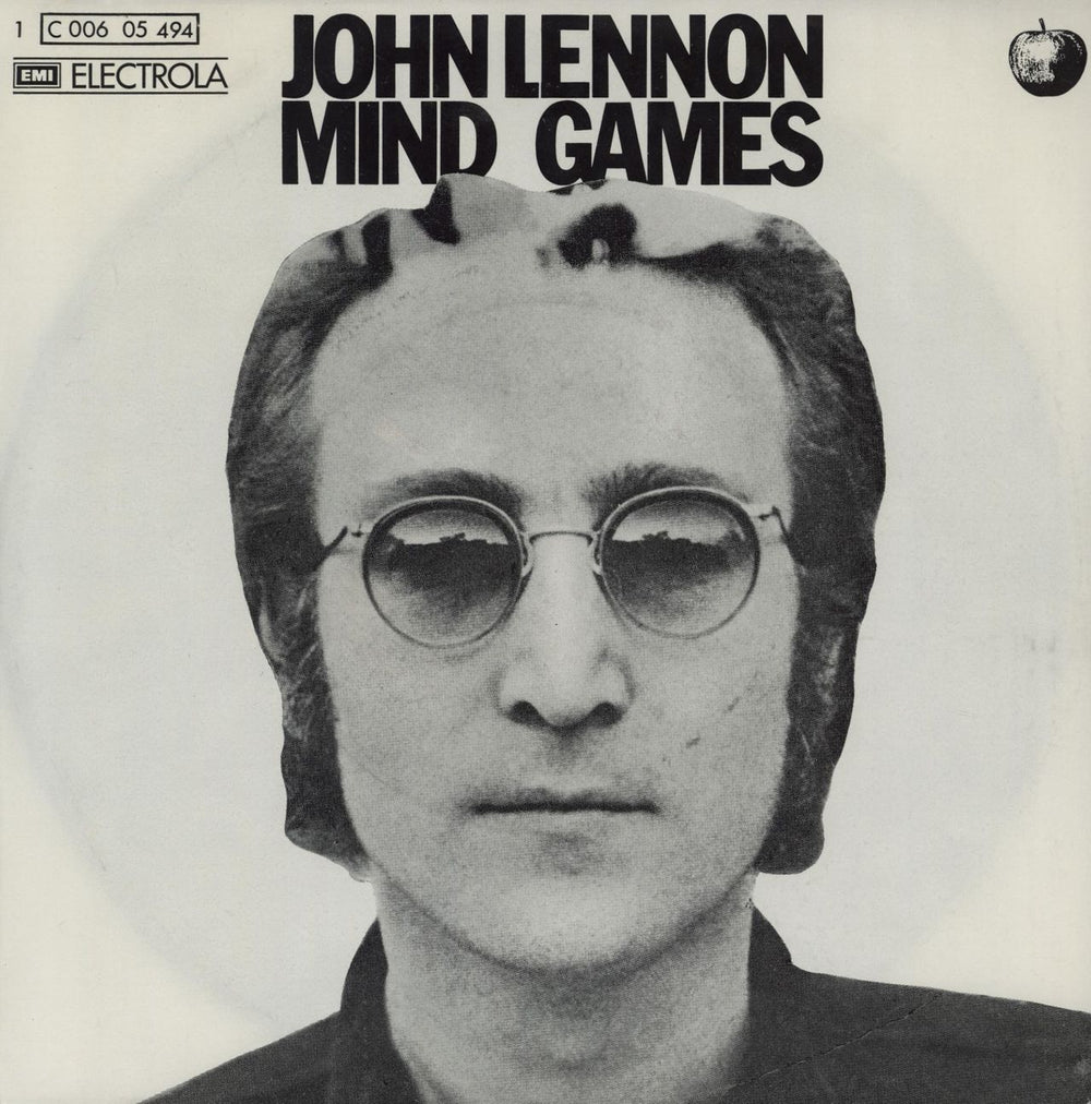 John Lennon Mind Games German 7" vinyl single (7 inch record / 45) 1C006-05494