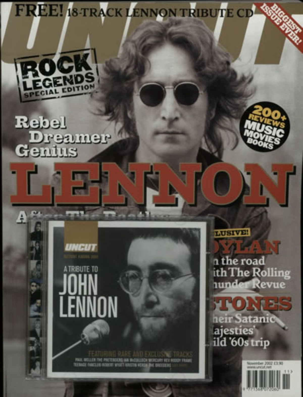 Special　Legends　—　John　CD　Rock　Magazine　Lennon　UK　Uncut　Edition