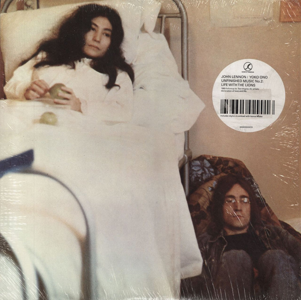 John Lennon Unfinished Music No. 2: Life With The Lions - Opened shrink US vinyl LP album (LP record) SC290