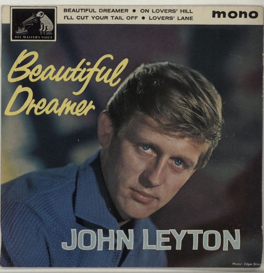 John Leyton Beautiful Dreamer UK 7" vinyl single (7 inch record / 45) 7EG8843