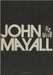 John Mayall John Mayall Japanese tour programme TOUR PROGRAMME