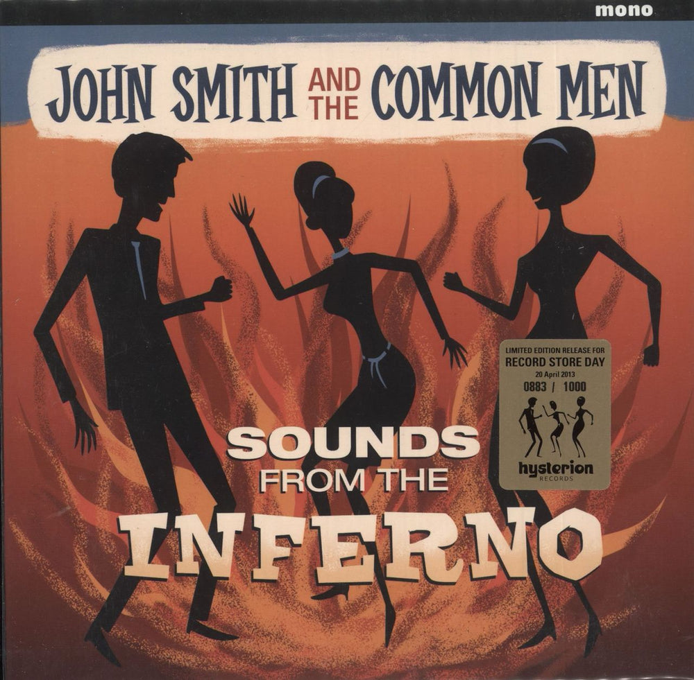 John Smith And The Common Men Sounds From The Inferno UK 7" vinyl single (7 inch record / 45) HYS001