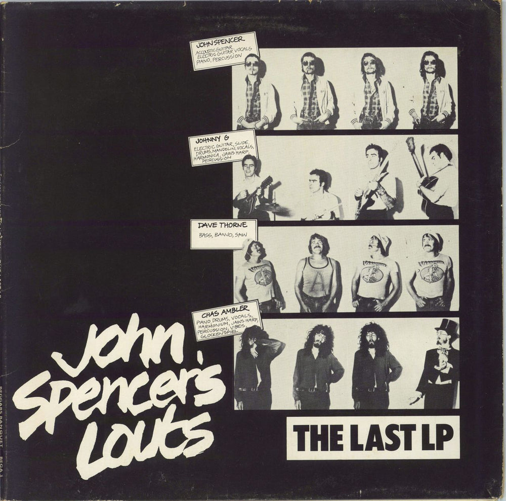 John Spencer's Louts The Last LP UK vinyl LP album (LP record) BEGA3